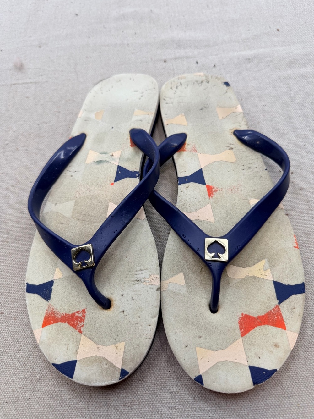 kate spade Black Sandal Sole with Lilac Accents